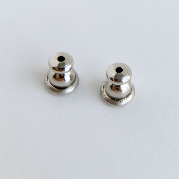 I Love Me Small Self Confidence Gold Tone Stud Earrings with hearts - Picture 9 of 12